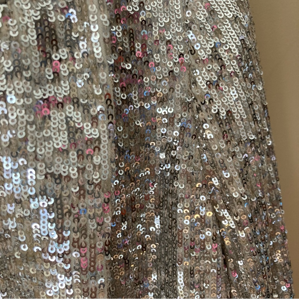 Express Women’s NWT Sequin Open Front Blazer; Size Medium - Picture 5 of 7